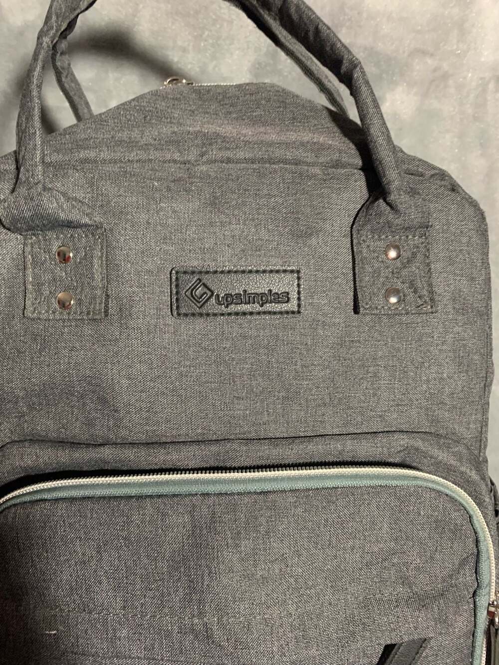 Upsimples Diaper Bag Backpack Baby Bags for with USB Charging Port
